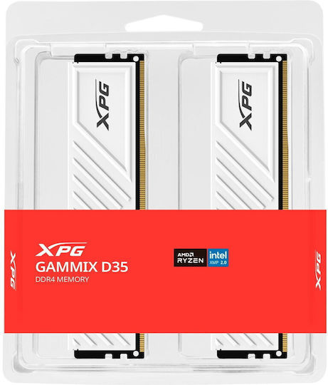 Adata GAMMIX D35 DDR4 64GB RAM with 2x32GB Modules and Speed 3200 for Desktop