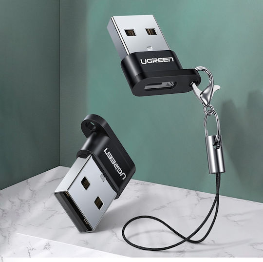 Ugreen Ugr50568 Konverter USB-C / USB-A männlich zu USB-C / USB-A weiblich 1Stück