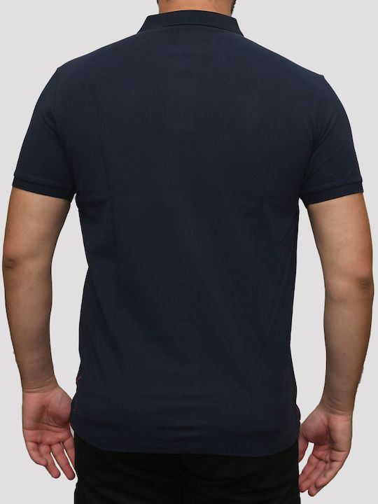 Assn Polo Blouse Navy Blue