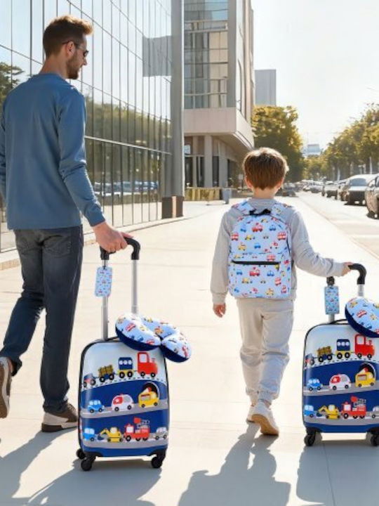 Vevor Reise Koffer Hart Blau Mit 4 Räder Set 5 Stück