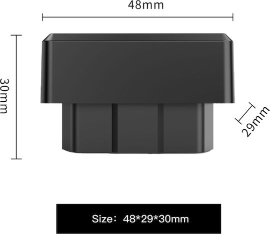 OBD Mini GPS-Tracker D9 LBS für Autos