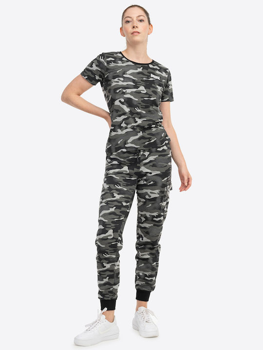 Margill Women's Blouse Camo Grey