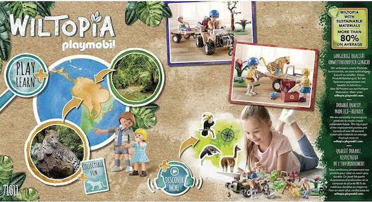 Playmobil Wiltopia Animal Rescue Quad για 10 ετών