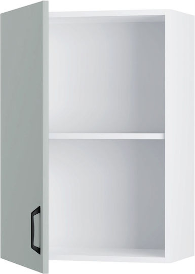 Modest Set Dulapuri de Bucătărie Suspendate & de Podea Gri 50x32x72buc Modest Set Dulapuri de Bucătărie Suspendate & de Podea Gri 50x32x72buc