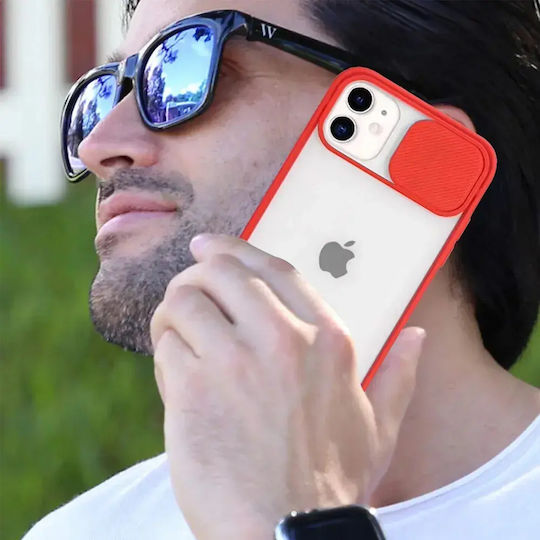 Back Cover Silicon Roșu (iPhone 11 Pro Max)
