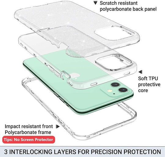 Back Cover Σιλικόνης / Πλαστικό Διάφανο (iPhone 11)