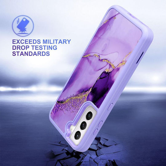Back Cover Σιλικόνης Μωβ (Galaxy S21 5G)