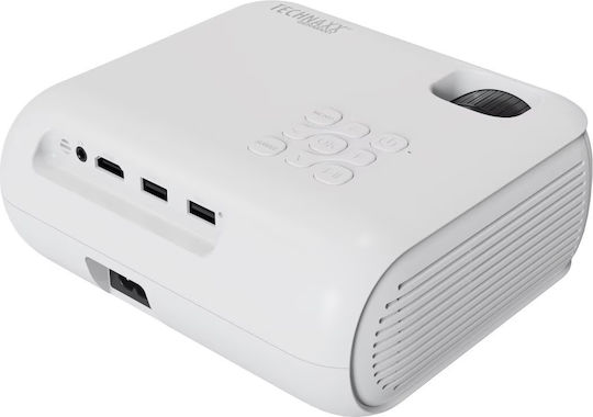 Technaxx Proiector LCD Full HD cu Lampă LED cu Wi-Fi și Difuzoare Încorporate TX-332