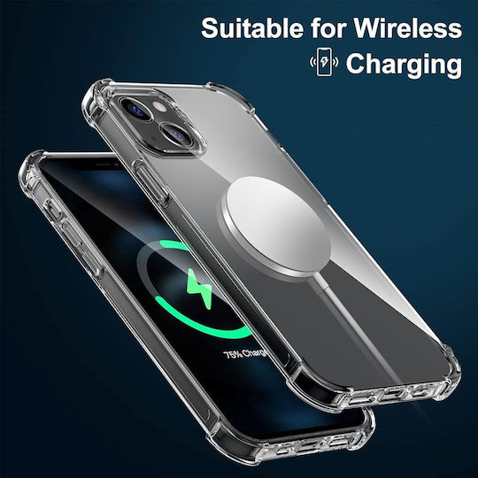 Back Cover Σιλικόνης Διάφανο (iPhone 13)