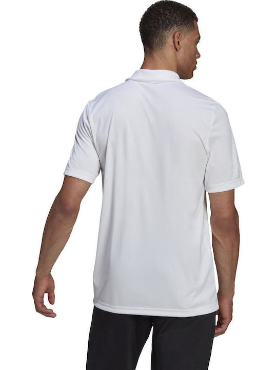 adidas Entrada 22 Aeroready Polo Μπλούζα Λευκή