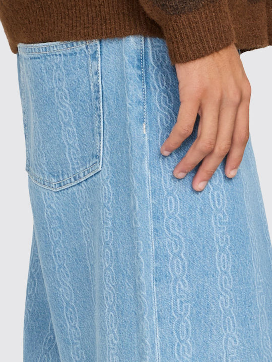 Pantaloni Jeans pentru Bărbați Albastru