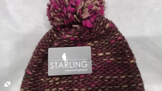 Beanie Γυναικείος Σκούφος Πλεκτός σε Καφέ χρώμα