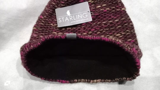 Beanie Γυναικείος Σκούφος Πλεκτός σε Καφέ χρώμα
