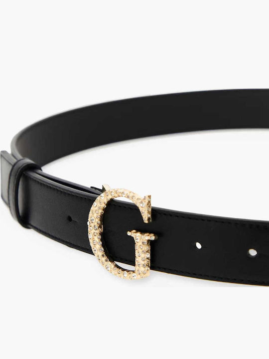 Leather Women's Belt Black