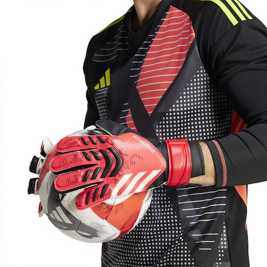 adidas Performance Pred Γάντια Τερματοφύλακα Ενηλίκων Μαύρα