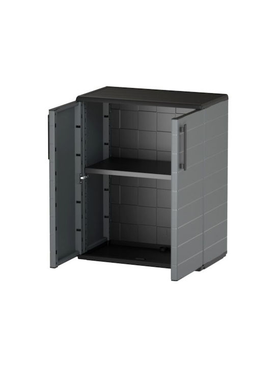 Δίφυλλη Ντουλάπα Plain Πλαστική 68x37x84εκ.