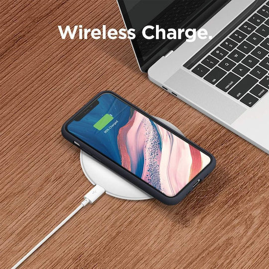 Elago Umschlag Rückseite Silikon / Kunststoff Schwarz (iPhone 11)