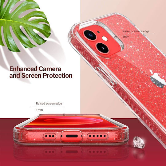 Back Cover Σιλικόνης / Πλαστικό Διάφανο (iPhone 12 / 12 Pro)