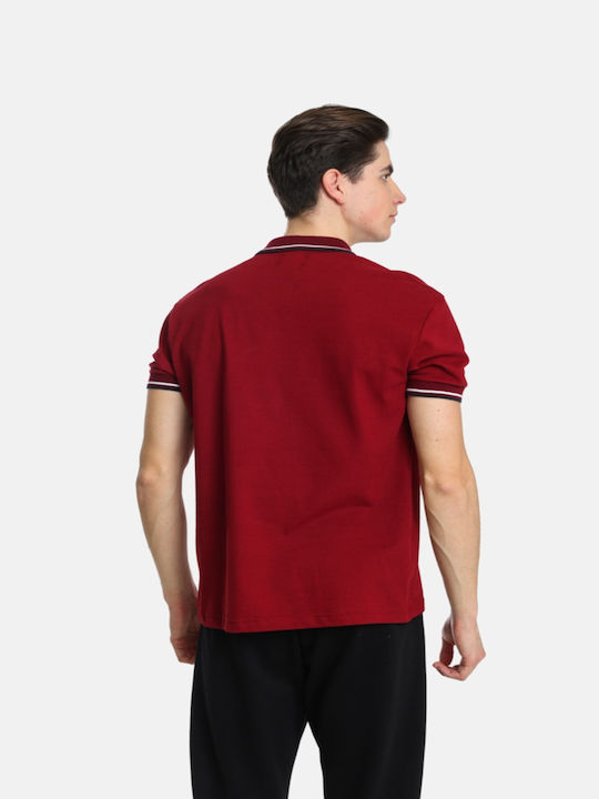 Polo Blouse Burgundy