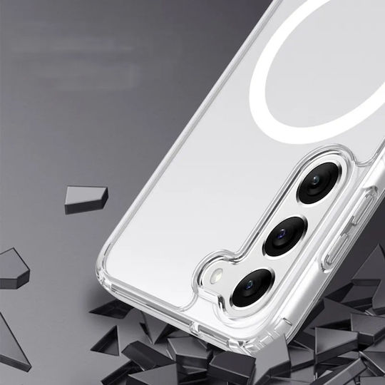 Case Samsung Galaxy A15 4g Skyddar Innovation Magsafe Pro Silicone Set Sticker Transparent