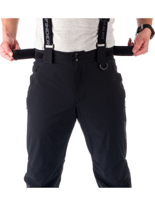 Northfinder NO-3822SNW-269 Men's Trousers for Ski & Snowboard Black