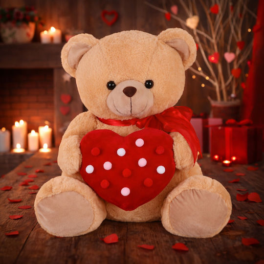 Much toys & gifts Plüschbär Valentinstag 60 cm