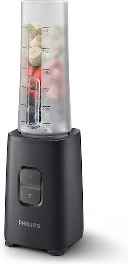 Philips 3000 Series Μπλέντερ με Πλαστική Κανάτα 600 ml 350W Μαύρο