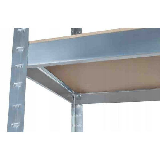 Ραφιέρα Dexion Γαλβανιζέ 75x30x150εκ. με 4 Ράφια Συνολικής Αντοχής 700kg