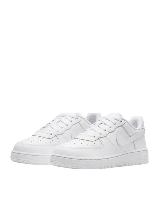 Air Force 1 Force 1 Ле Детски Маратонки Бели
