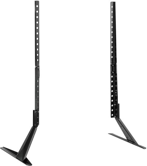DM Pro DM-2375S Επιτραπέζια Βάση Τηλεόρασης έως 75" και 40kg Μαύρο