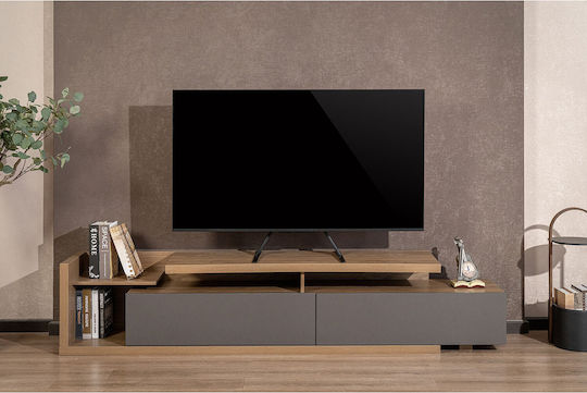 DM Pro DM-2375S Επιτραπέζια Βάση Τηλεόρασης έως 75" και 40kg Μαύρο
