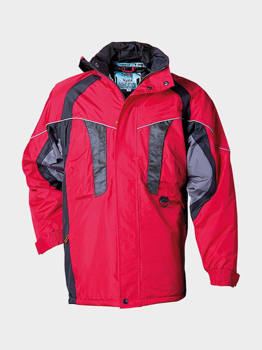 Stenso Nyala Work Jacket Cold with Hood Red