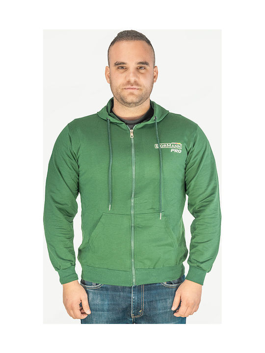 Bormann Geacă de lucru cu glugă Verde