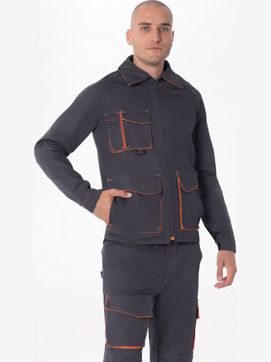 Axon Top Work Jacket Gray