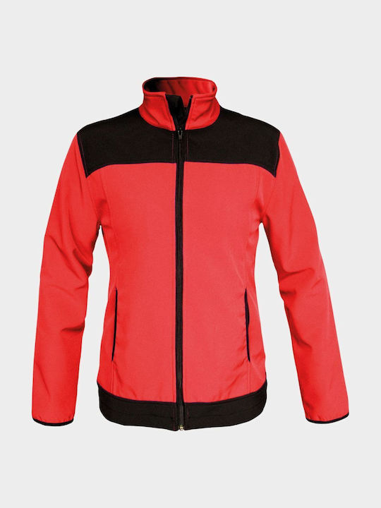Stenso Vivid Μπουφάν Εργασίας Softshell Κόκκινο