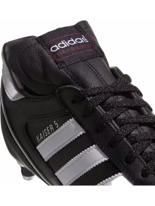 adidas Kaiser 5 Cup Футболни Обувки с Бутони Черно / Бели Обувки / Червено