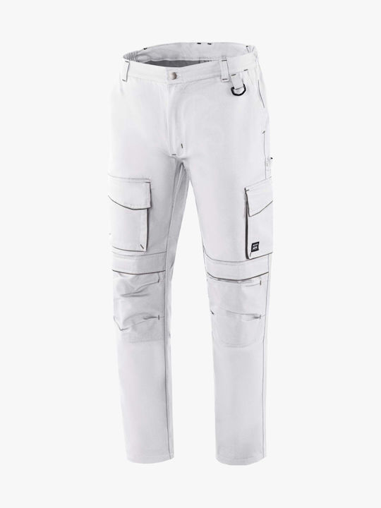 Axon Work Trousers White