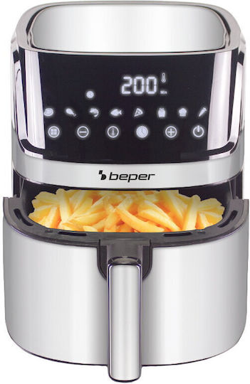Beper Heißluftfritteuse 7Es Silber