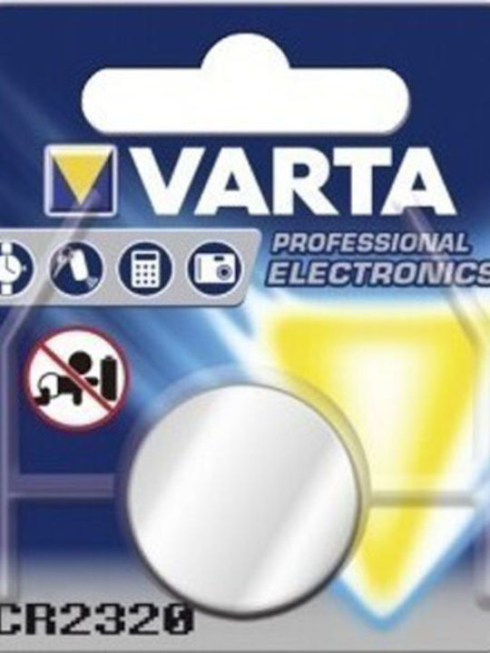 Varta Professional Electronics Lithium Watch Battery CR2320 3V 1pcs