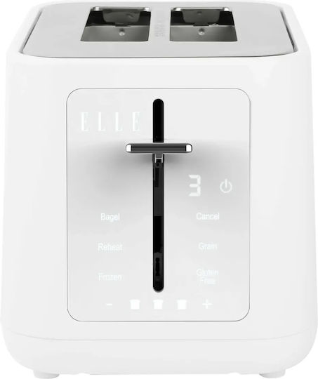 Prăjitoare De Pâine 2 Sloturi 900W Albă