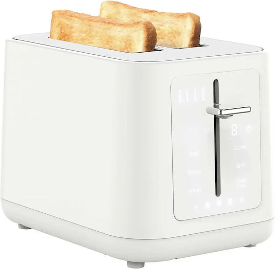 Prăjitoare De Pâine 2 Sloturi 900W Albă