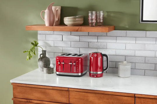 Kitchenaid Toaster 4 Schlitze 1960W Rot