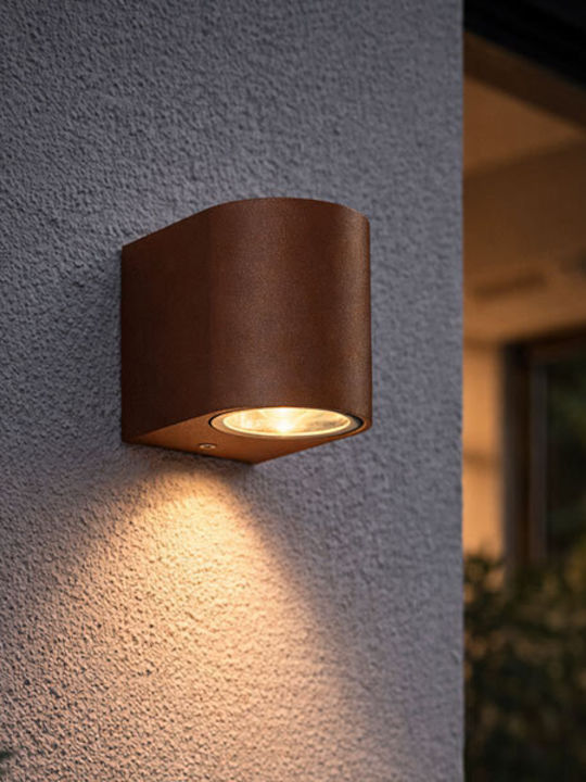 Aca Dasa Wall-Mounted Outdoor Spot GU10 IP65 9.2x8.1x6.8cm