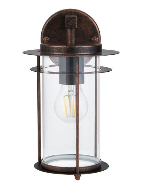 Eglo Valdeo Wall-Mounted Outdoor Lantern E27 IP44 16.5x27.5εκ.