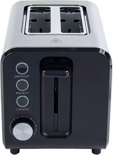 Midea Toaster 2 Slots 950W Inox