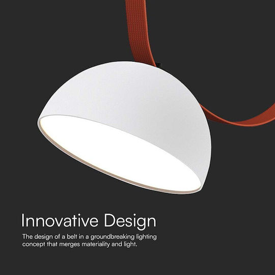 V-TAC V-TAC Ceiling Light White LED with Warm White Light Rail 20x20cm