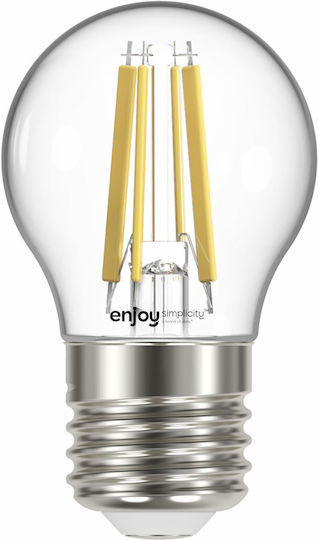 Elvhx Λάμπα LED 2W για Ντουί E27 Θερμό Λευκό 250lm
