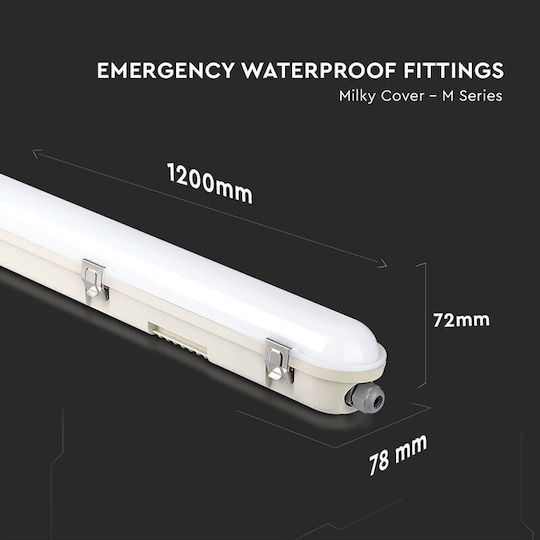 V-TAC Lumină Batten cu LED Integrat 36W 120buc