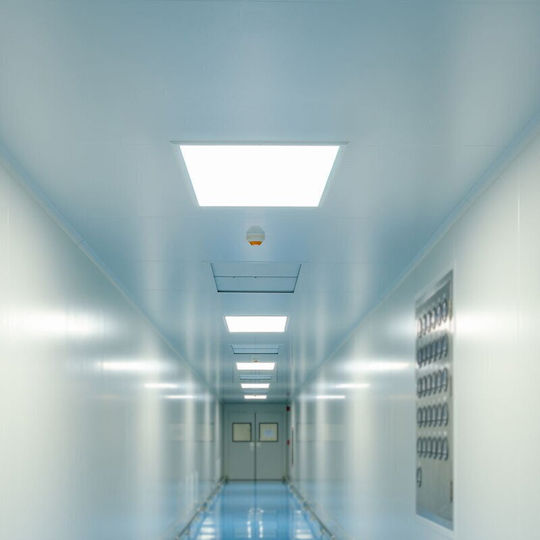 V-TAC Квадрат Вграден LED Панел 36W с Студено бяло Светлина 6500К 60x60см.