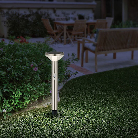 Maclean Energy Spiked Solar Light with Photocell IP44